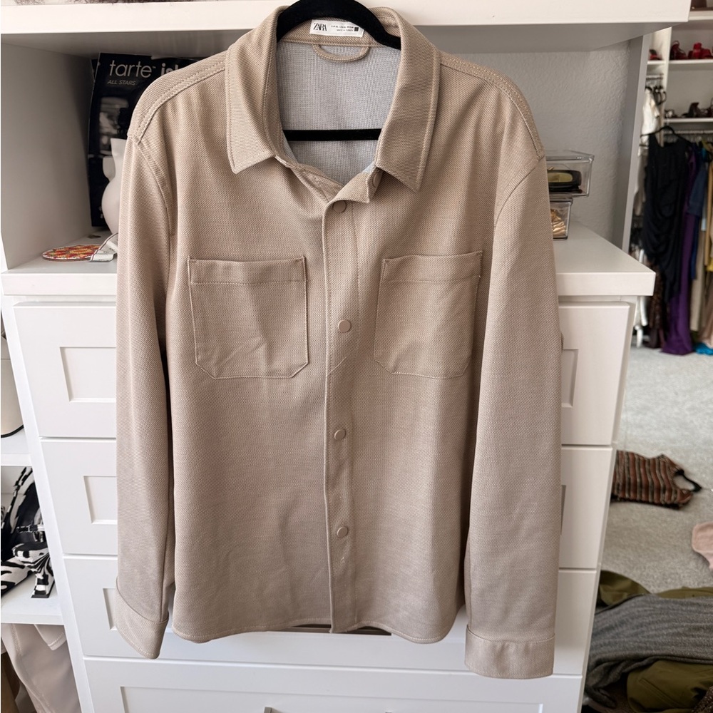 Men's Beige Shirt